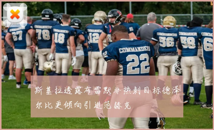 斯基拉透露布雷默非热刺目标德泽尔比更倾向引进范赫克